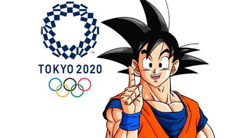 Goku como embajador de los Juegos Olímpicos de Tokio