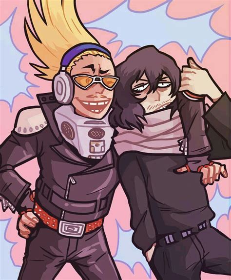 Ilustración de Aizawa y Azuma