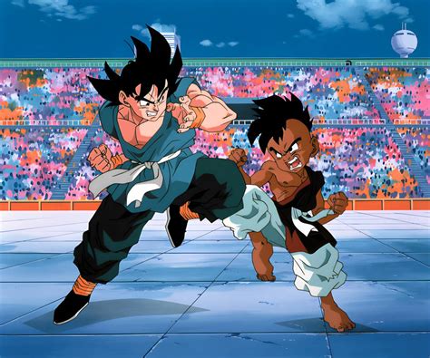 Goku vs Uub en el Torneo