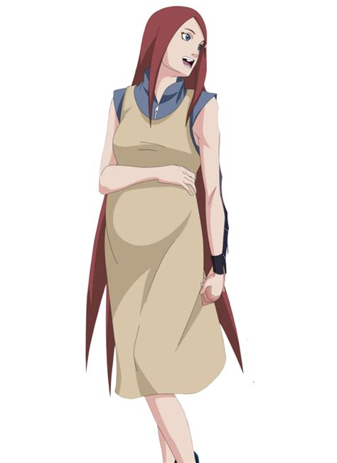 Kushina embarazada siendo abrazada por Ayame