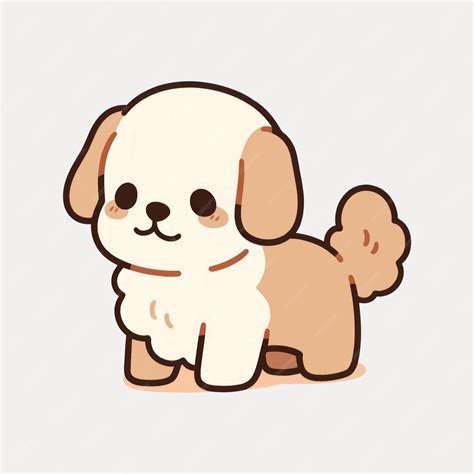 Ilustración de un cachorro vulnerable