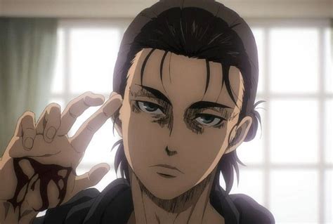 Eren Jaeger en una escena emotiva