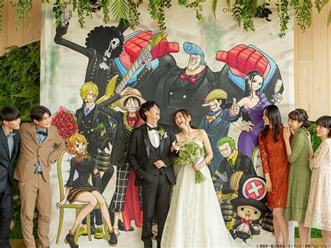 Detalles personalizados de una boda temática de One Piece