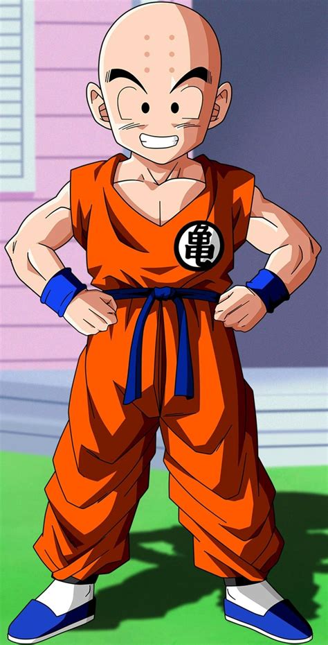 Joven Krilin en Dragon Ball