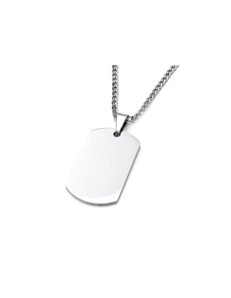 Colgante estilo chapa militar con el emblema de Fairy Tail