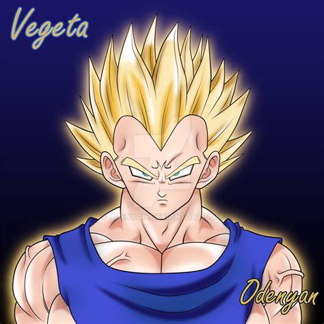 Vegeta transformado en Super Saiyajin