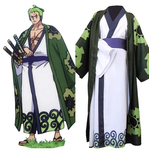 Roronoa Zoro con su kimono de Wano