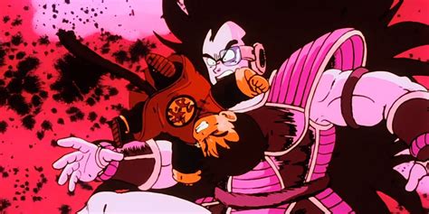Son Gohan enfurecido ataca a Raditz