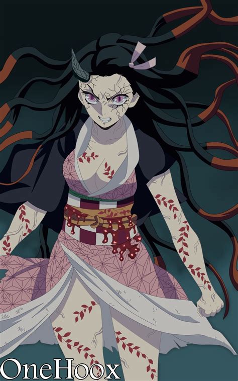 Nezuko Kamado transformada en demonio