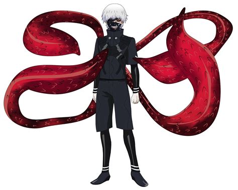 Ken Kaneki en su transformación a ghoul