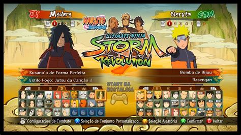 Lista de Personajes de Naruto Shippuden Ultimate Ninja Storm Revolution
