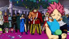 Escena de los Grandes Juegos Mágicos de Fairy Tail