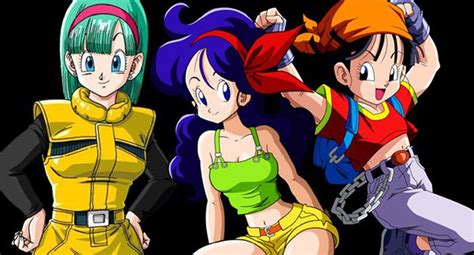 Personajes femeninos de Dragon Ball en estilo hentai