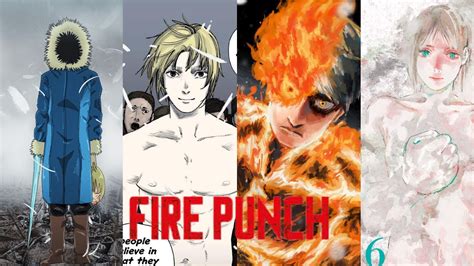 Ilustración de personajes de Fire Punch