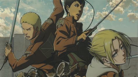 Annie confrontando a Reiner y Bertolt