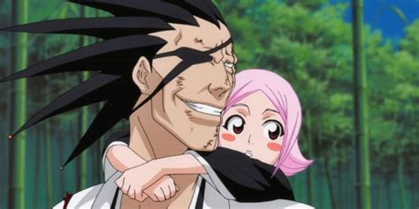 Yachiru y Kenpachi discutiendo amistosamente