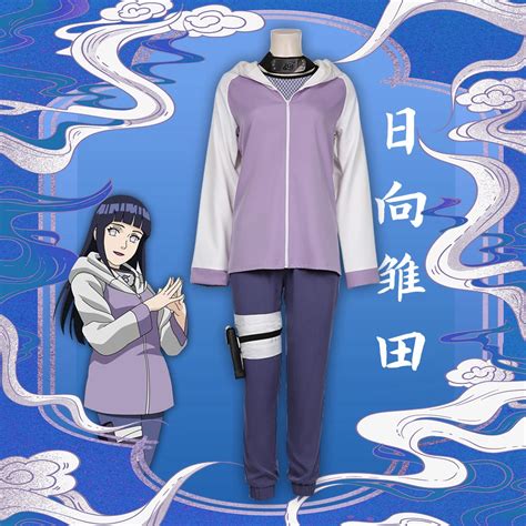 Tabla comparativa de disfraces de Hinata Hyuga