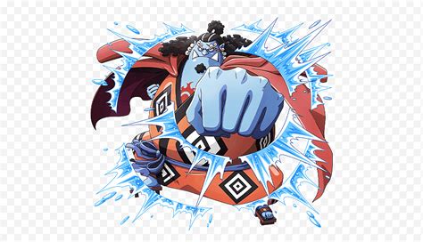 Ilustración de Ace y Jinbe combatiendo