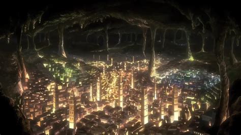 Mapa de la Ciudad Subterránea de Shingeki no Kyojin
