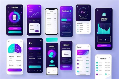 Interfaz de la aplicación móvil de Finetwork