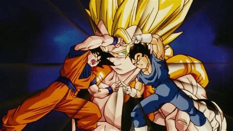 Gogeta ejecutando su ataque definitivo