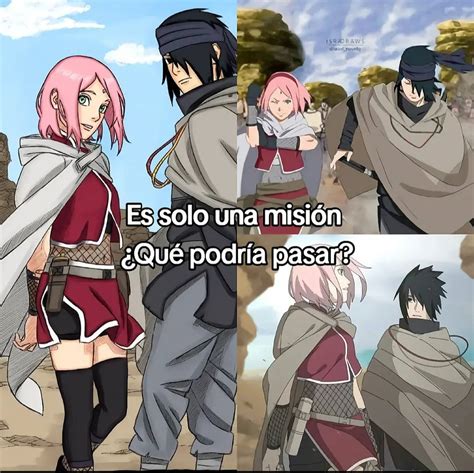 Sakura cuidando a un herido Sasuke