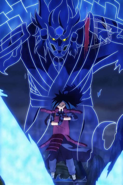 Madara Uchiha con el Susanoo