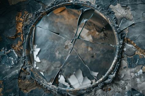 Representación visual de un laberinto o un espejo roto, simbolizando la pérdida de identidad