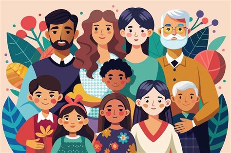 Representación de la familia Dimitry en conflicto