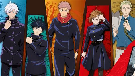 Personajes principales de Jujutsu Kaisen