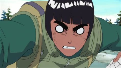 Rock Lee abriendo la primera puerta