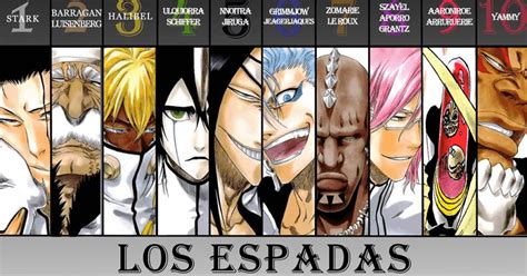 Los diez Espada reunidos