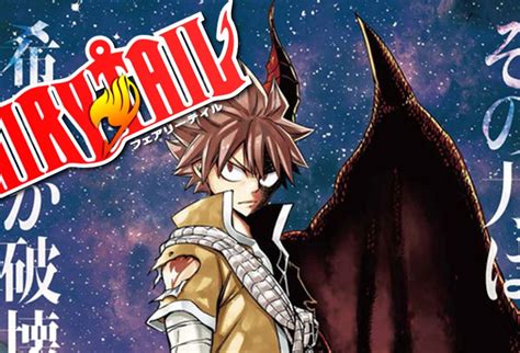 Ilustración de un combate épico de Fairy Tail