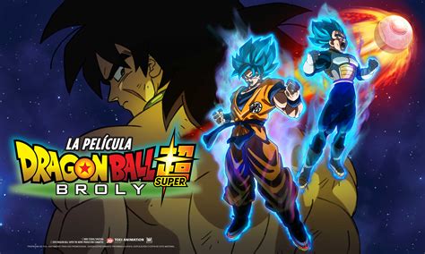 Póster promocional de Dragon Ball Super: Broly
