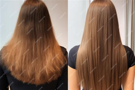 Cabello saludable y brillante después del tratamiento
