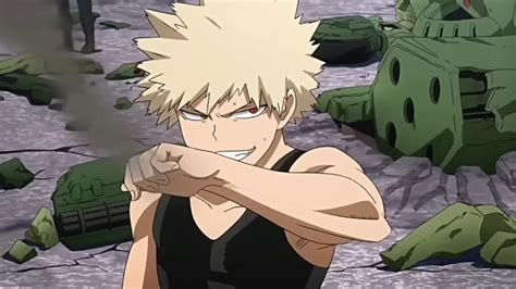 Bakugou Katsuki en acción
