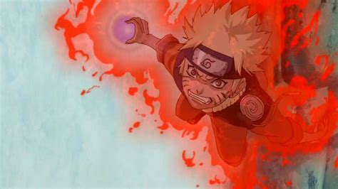 Naruto en su Forma Inicial de Jinchūriki