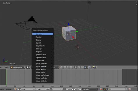 Ejemplo de animación de cola en Blender