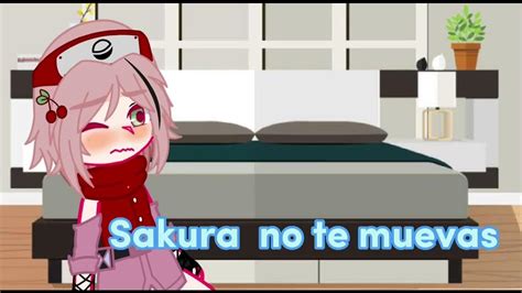 Karin examinando la herida de Sakura