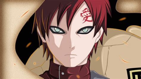 Gaara en su atuendo de la Parte I.