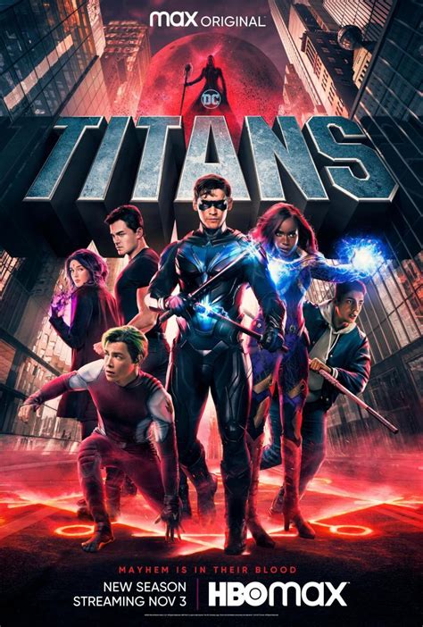 Reparto principal de Titanes