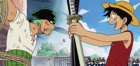 Comparación de escenas de animación de One Piece a lo largo de los años.