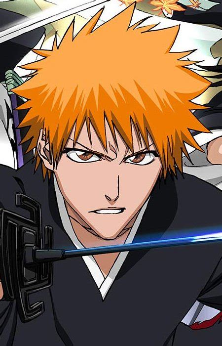 Ichigo Kurosaki con su característico cabello naranja