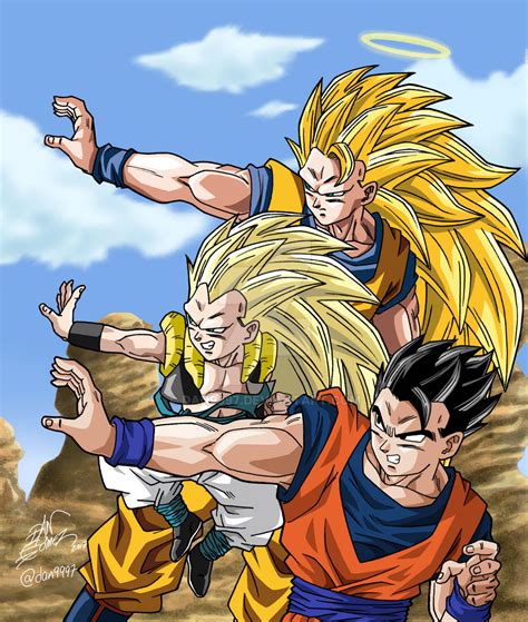 Gotenks y Gohan