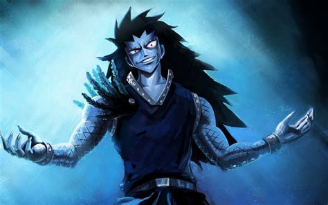 Gajeel Redfox con su apariencia característica