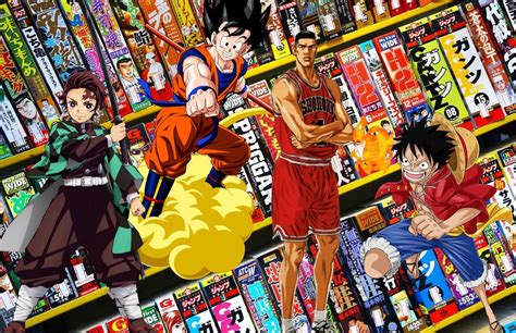 Comparativa de ventas de mangas shonen populares