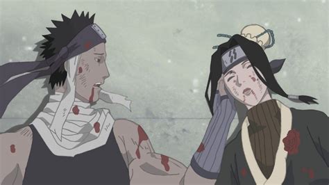 Ilustración de Zabuza y Haku durante la Cuarta Guerra Ninja