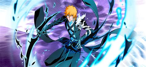 Ilustración del personaje Ichigo Kurosaki en Bleach: Brave Souls