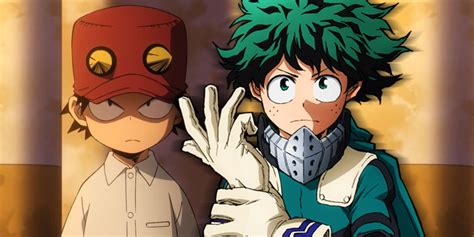 Izuku Midoriya consolando a Kota.