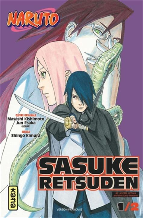 portada de Naruto: Sasuke Retsuden